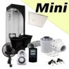 Mini Growbox LED Komplettset, 40x40x120cm
