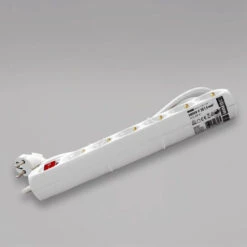 Steckdosenleiste, 6-fach, Mit Kippschalter, Weiß, 1,4m, 3500W